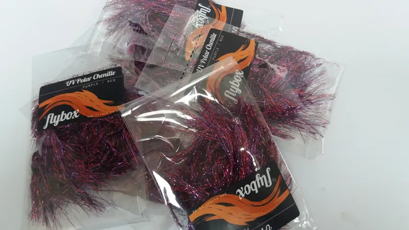 Flybox UV Polar Chenille in UV Purple Red-1